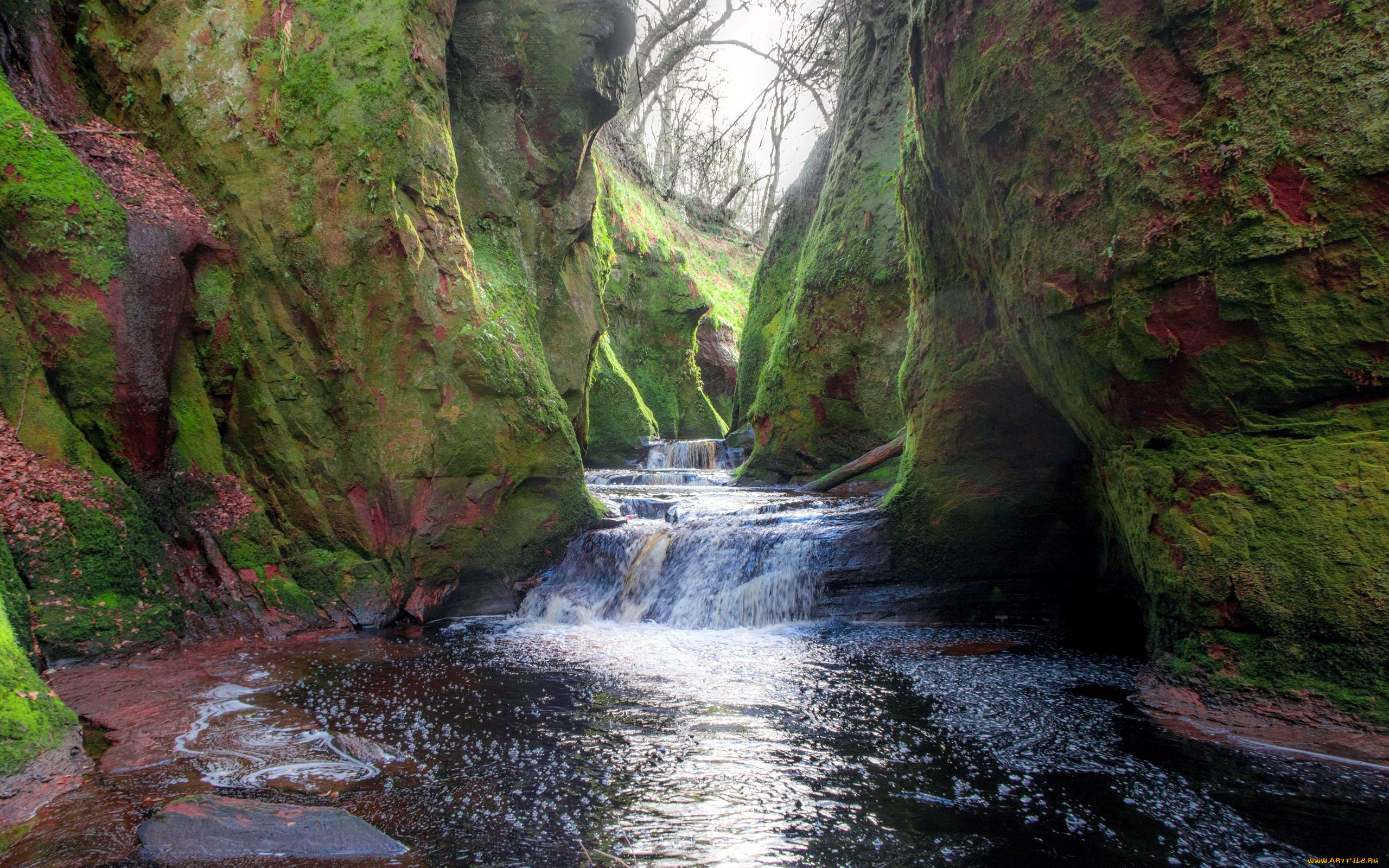 the devils pulpit, scotland, just outside of glasgow, , , , the, devils, pulpit, just, outside, of, glasgow
